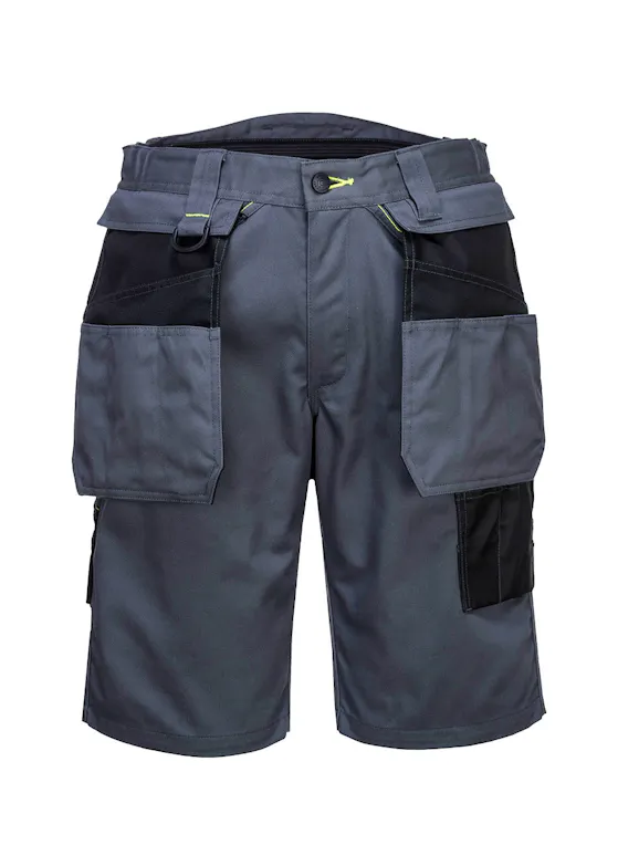 Portwest: PW3 kurze Arbeitshose mit Holstertaschen (PW345)