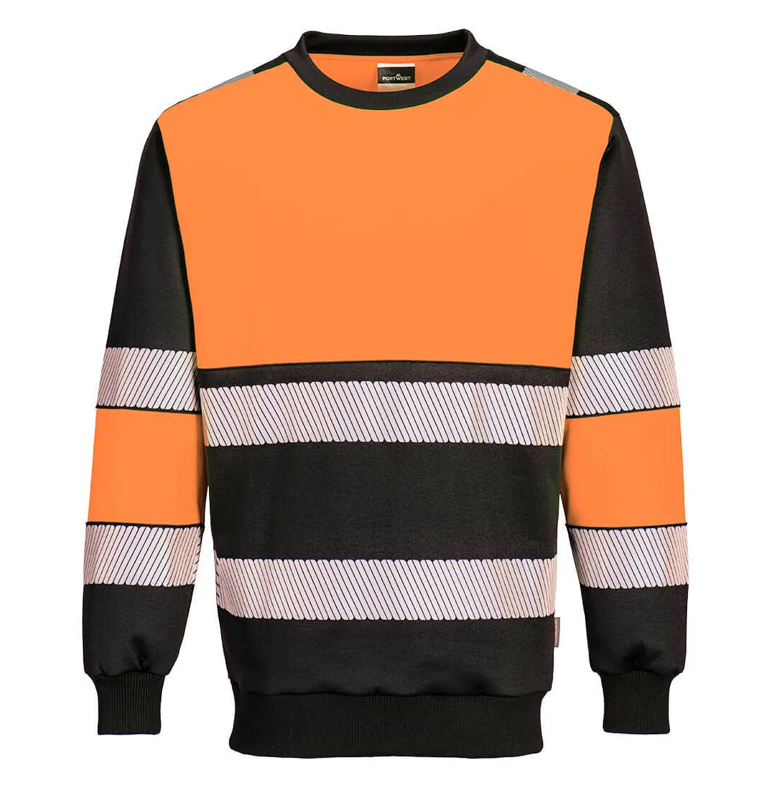Orange/Schwarz