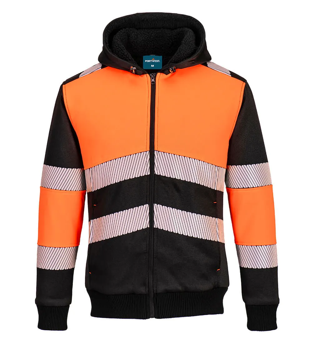 Orange/Schwarz