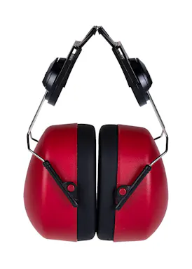 Portwest Clip-on Gehoorbescherming Rood-1