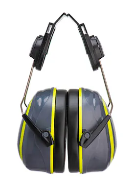 Portwest PW76 HV Extreme Ear Defenders, Medium Clip-On - 1