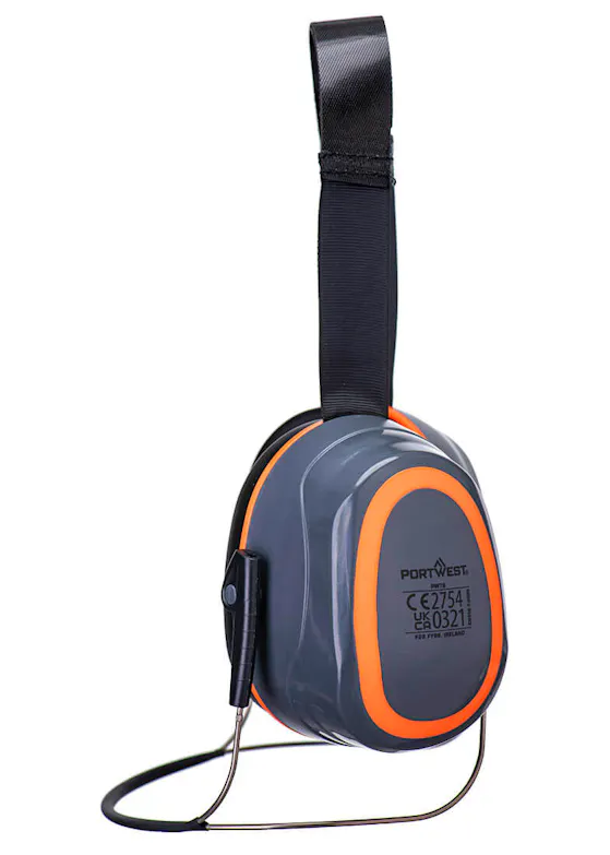 Portwest PW78 HV Extreme Ear Defenders Neckband - 1