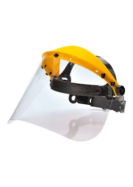 Portwest PW91 Transparentes Visier mit Stirnschutz - 1