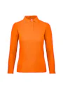 B&C ID.001 BCPWI13 Poloshirt Long-Sleeve Piqué Regular Damen-Fit Vorschaubild