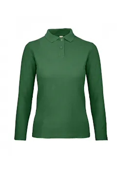 B&C ID.001 BCPWI13 Poloshirt Long Sleeve Piqué Regular Fit Dames miniatuur
