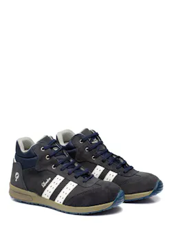 Quick Q105 Londen S3L FO SR Werkschoen Hoog Donkerblauw miniatuur