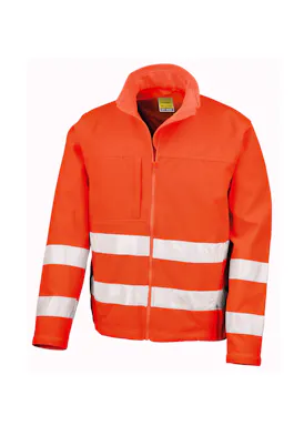 Result High-Vis Soft-Shell Jacket