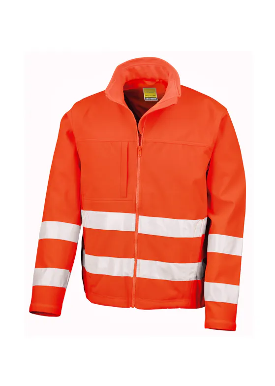 Result High Vis Soft Shell Jacket
