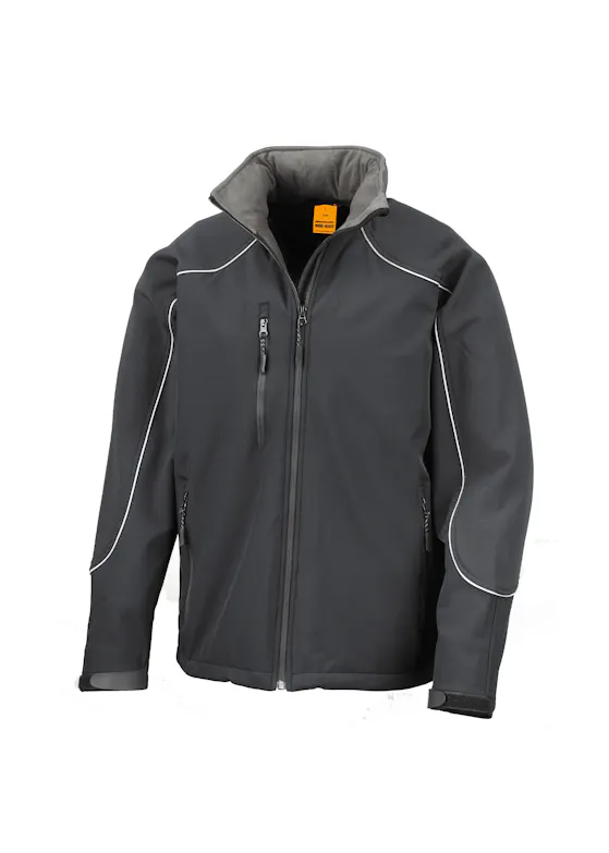 Result Hooded Soft-Shell Jacket
