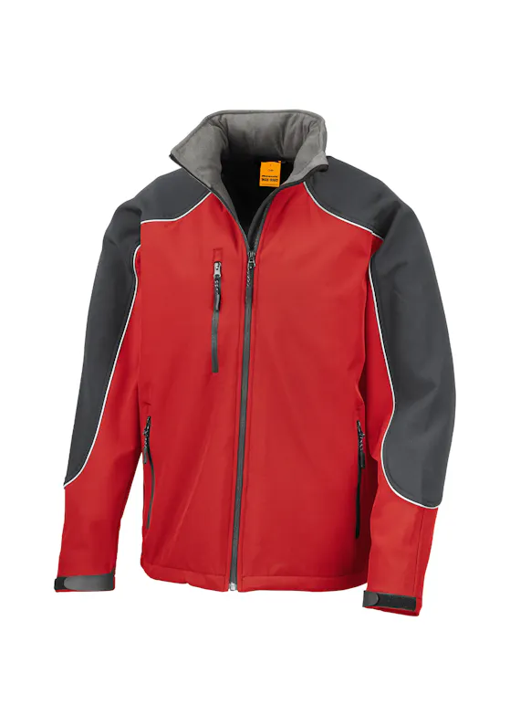 Result Hooded Soft-Shell Jacket