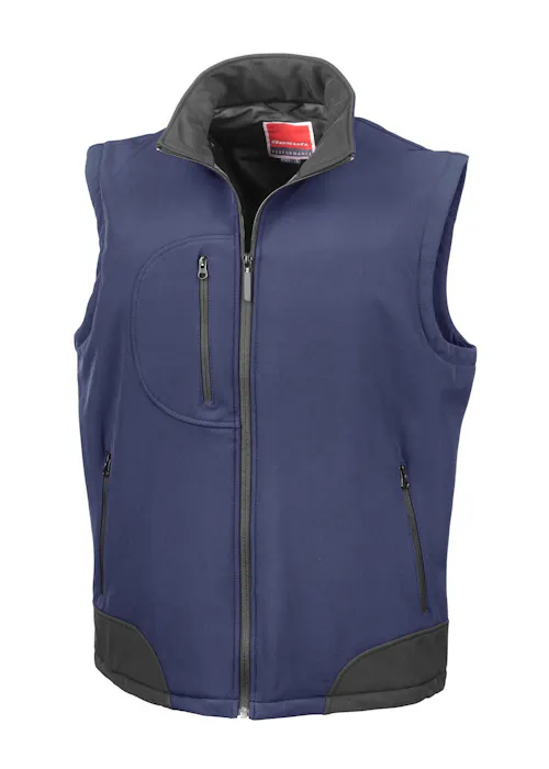 Result RT123 gilet sans manches Soft Shell déperlant