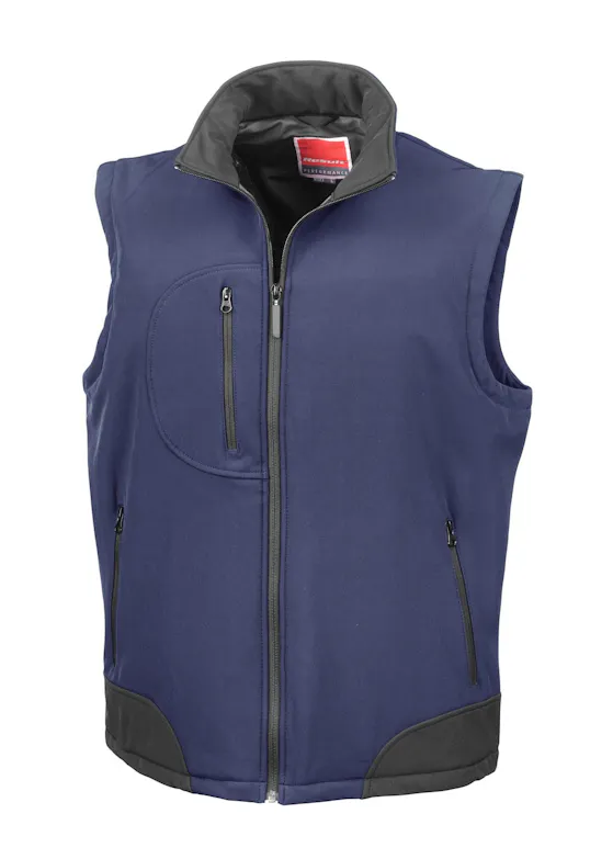 Result RT123 Soft Shell Bodywarmer Waterafstotend