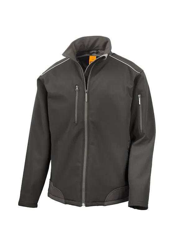 Result Ripstop Soft-Shell Workwear Jacket with Cordura Panels