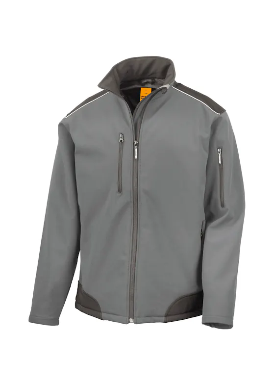Result Ripstop Soft-Shell Workwear Jacket with Cordura Panels