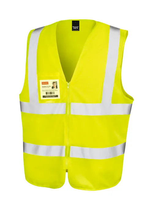 Result RT202 Zip I.D. Gilet de sécurité réfléchissant