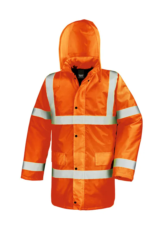 Result High Vis Motorway Coat