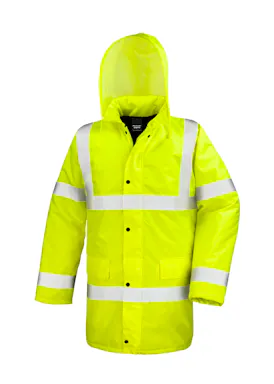 Result High Vis Motorway Coat