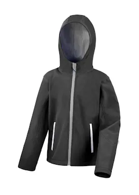 Result Junior TX Performance Hooded Soft Shell Jacket