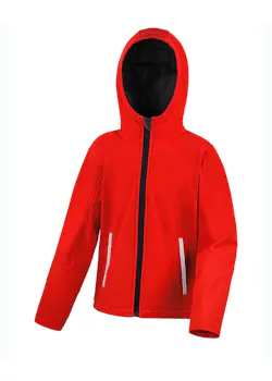 Veste softshell à capuche Performance 3 couches Result Youth TX thumbnail (vignette)