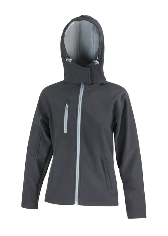 Result Women's TX Performance Hooded Soft-Shell Jacket