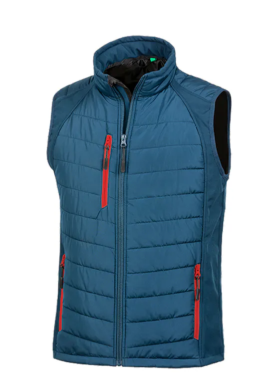 Result Recycled Compass Padded Softshell Anzugweste