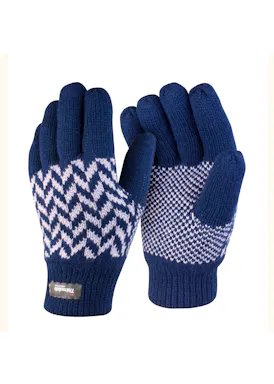 Result Pattern Thinsulate Glove