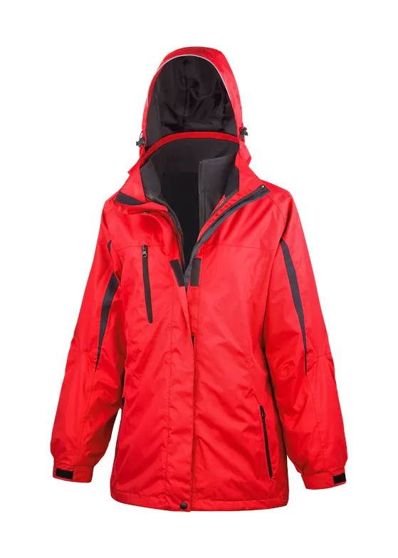 Result Women's 3-in-1 Journey Jacket with Soft-Shell Inner