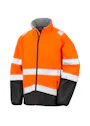 Result Printable Safety Softshell Jacket miniatuur