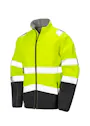 Result Printable Safety Softshell Jacket miniatuur