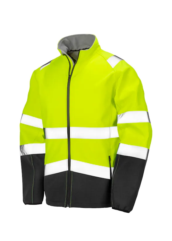 Result Printable Safety Softshell Jacket