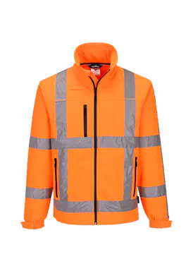 Portwest Softshelljack R462 (3L) RWS Hi-Vis Winddicht Waterafstotend UV-bescherming