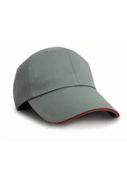 Result Herringbone Cap With Sandwich Peak miniatuur