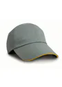 Result Herringbone Cap With Sandwich Peak miniatuur