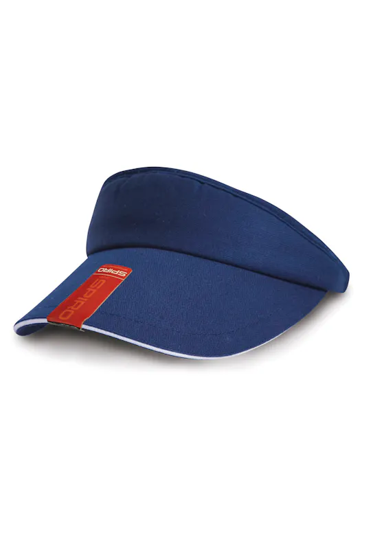 Result Herringbone Sun Visor With Sandwich Peak