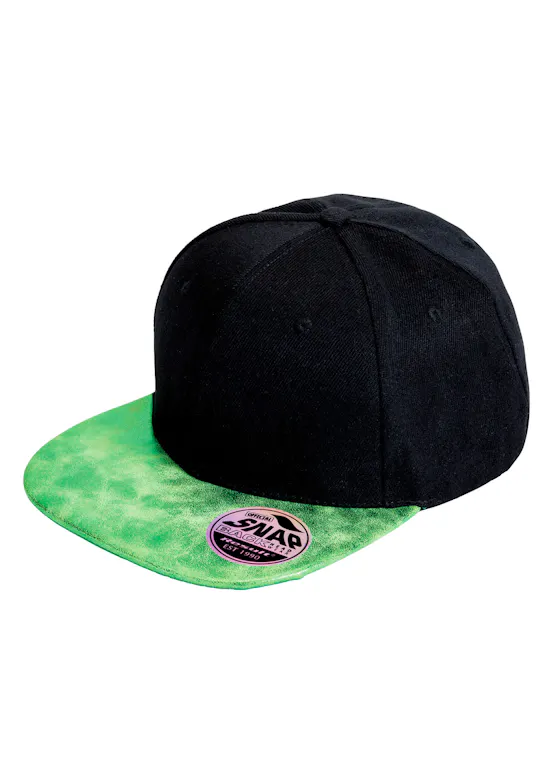 Result Bronx Flat Glitter Peak Snapback Cap