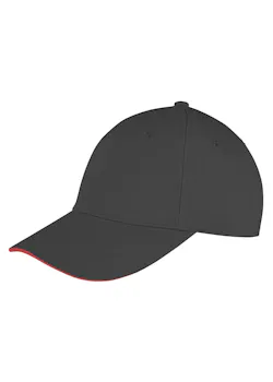 Result Memphis Coton brossé Casquette à profil bas Peak à 6 coutures thumbnail (vignette)