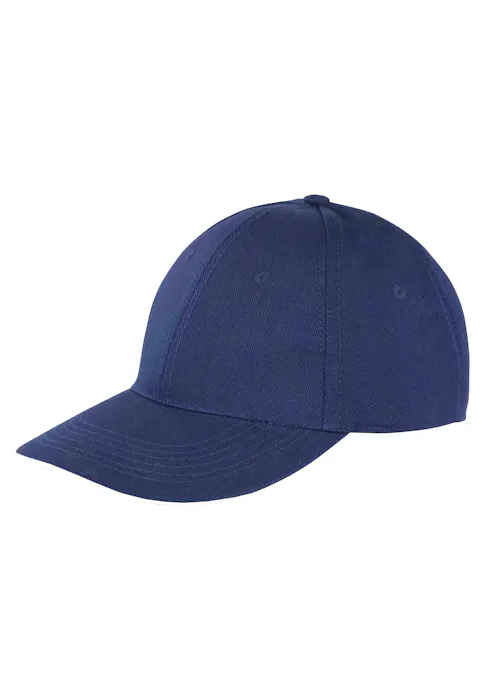 Result Memphis Coton brossé Casquette à profil bas Peak à 6 coutures