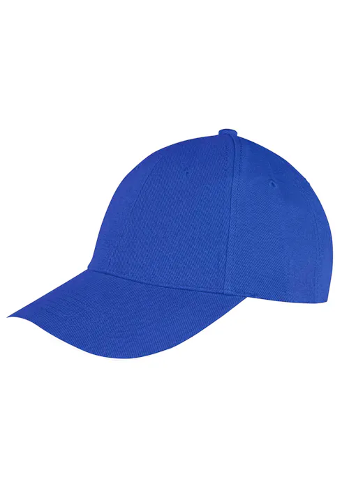 Result Memphis Coton brossé Casquette à profil bas Peak à 6 coutures