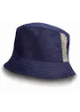 Result Deluxe Washed Cotton Bucket Hat With Side Mesh Panels miniatuur