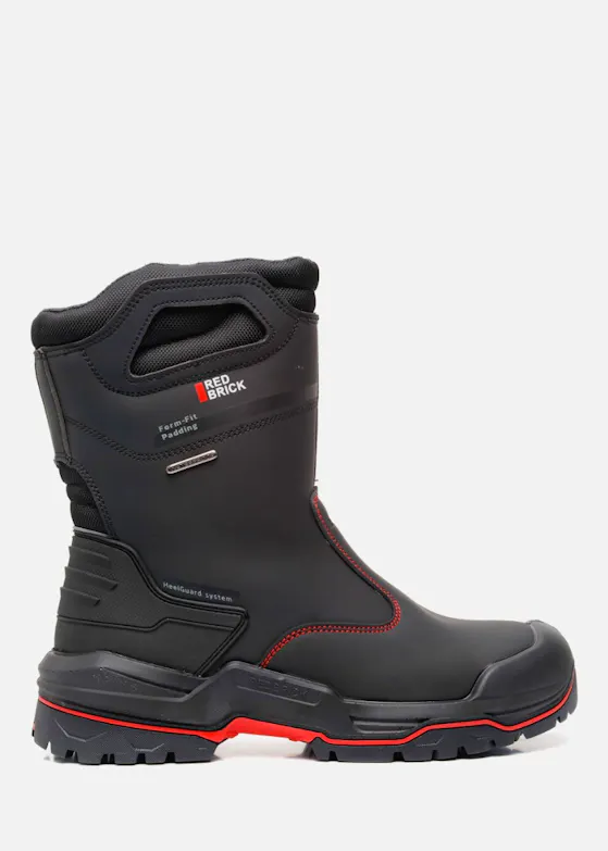 Redbrick Boot Black S7S Werklaars