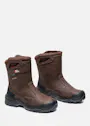 Redbrick Boot Brown Wool S7S Werklaars miniatuur