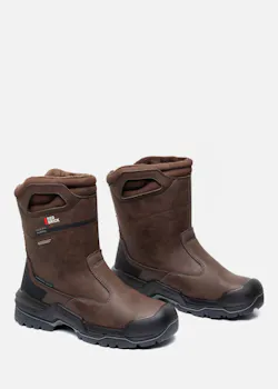 Redbrick Boot Brown Wool S7S Werklaars miniatuur