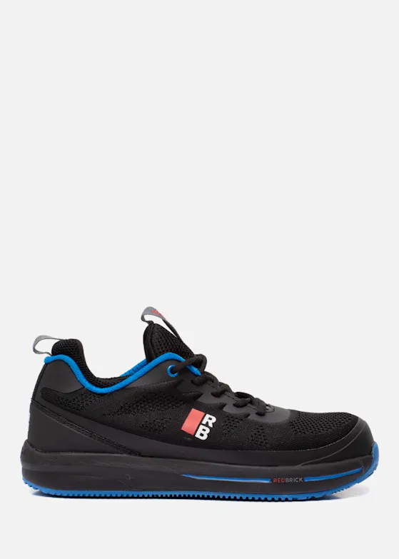 Redbrick Motion Star S1P Sicherheitsschuh Schwarz/Blau
