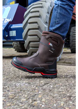 Redbrick Boot Brown S7S Werklaars miniatuur