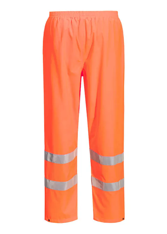 Portwest Werkbroek S165 Hi-Vis Lichtgewicht Opvouwbare Waterdicht