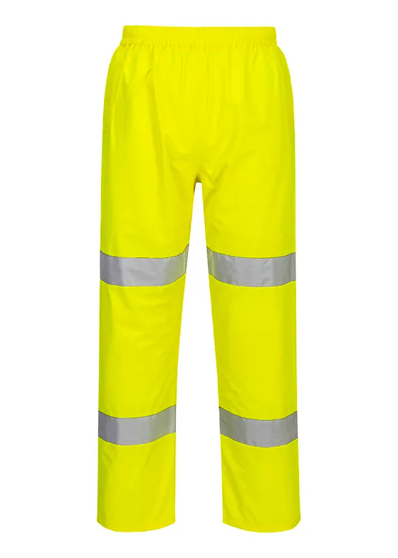 Portwest Werkbroek S165 Hi-Vis Lichtgewicht Opvouwbare Waterdicht