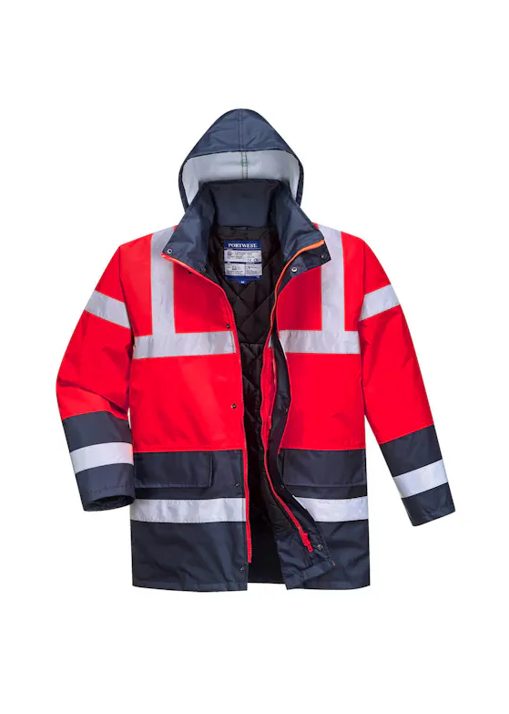 Portwest Hi-Vis zweifarbige Verkehrsjacke S466