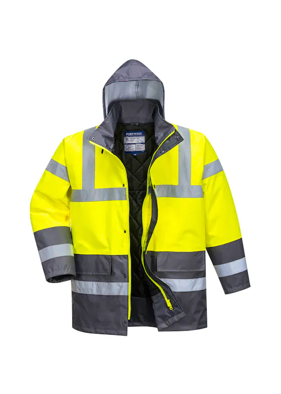 Portwest Hi-Vis zweifarbige Verkehrsjacke S466