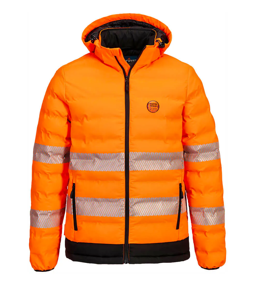 Orange/Schwarz