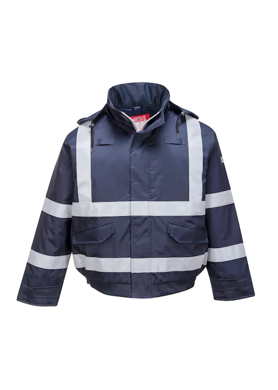 Portwest Bizflame Multi schützende Bomber-Regenjacke S783